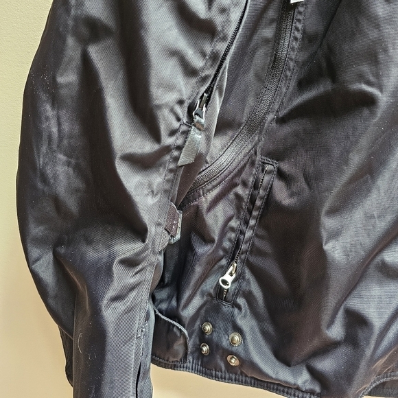 333 Power Trip Motorcycle Motocross Jacket - NO Liner, Black , Size XL - Picture 3 of 16